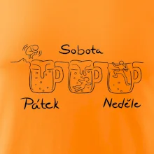 Pátek sobota neděle pivo