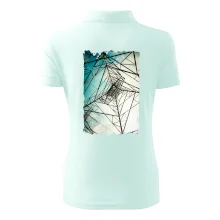 Barevné nebe - stožáry vysokého napětí