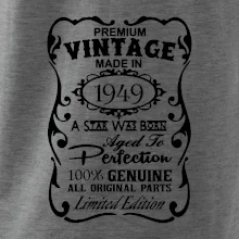 Vintage Etiketa - 1949