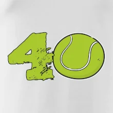Tenis kulaté narozeniny 40