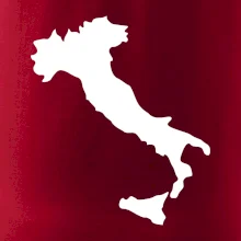 Itálie obrys
