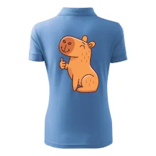 Kapybara s palcem nahoru