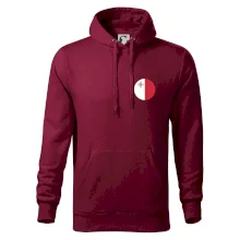 Vlajka Malta kulatá na prso