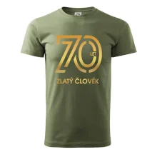 70 let zlatý člověk