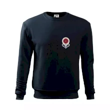 Folklor na prsu květina kulatá