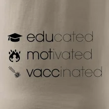 Educated motivated vaccinated