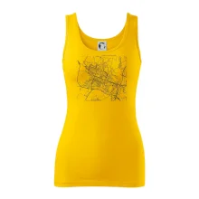 Mapy měst černobílé Ostrava Poruba