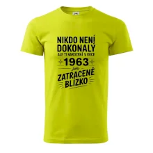 Nikdo není dokonalý ale ti narození v roce 1963 jsou zatraceně blízko Nikdo není dokonalý ale ti narození v roce 1963 jsou zatraceně blízko
