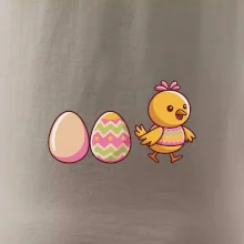 Evoluce vajíčka - velikonoce - kuře