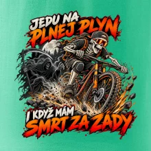 Kostlivec na horském kole ujíždí smrti