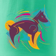 Pes abstrakce hubený