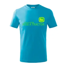 Save horse, ride tractor