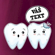 Zubařské tričko - Vás text