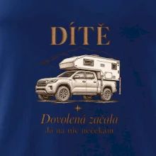 Dítě dovolená začala já na nic nečekám obytný pick-up