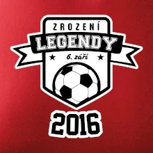 Zrození fotbalové legendy - tvůj den a rok narození