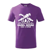 Instalatér - Překřížené klíče vlastní nápis