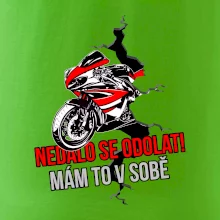 Nedalo se odolat, mám to v sobě silniční motorka