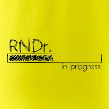 In progress titul RNDr. doktor / doktorka přírodních věd