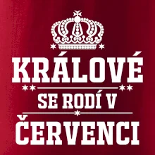 Králové se rodí v červenci
