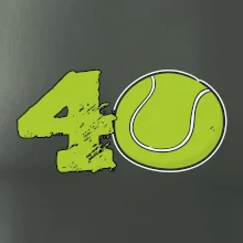 Tenis kulaté narozeniny 40