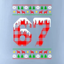 67 vánoční motiv
