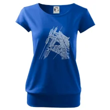 Nákres stožáru vysokého napětí