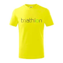 Triathlon nápis