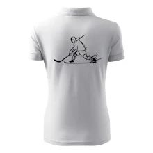 Kreslený hokejista tučnou fixou