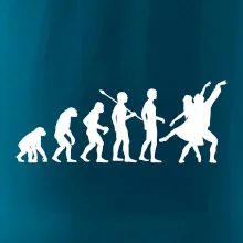 Evoluce tanec - tančící dvojice
