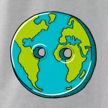 Planeta země knoflík (Pecka design)