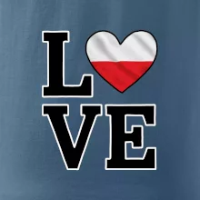 Love Polská vlajka