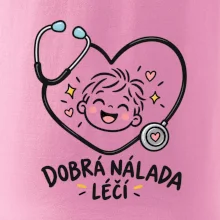 Dobrá nálada léčí - dětská tvář v srdci