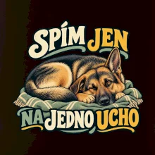 Spím jen na jedno ucho - vlčák