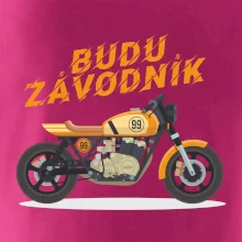 Budu závodník  žlutý cafe racer