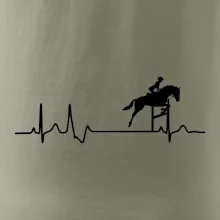 EKG kůň přeskok