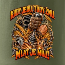 Kudy jedu tudy žnu řadicí páka traktoru