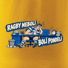 Ragby nebolí, bolí pondělí