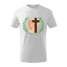 Věnec - kříž a modlení