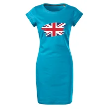 Britská vlajka roztrhaná