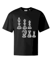 Šachové figurky kreslené