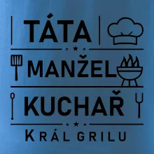 Táta manžel kuchař král grilu