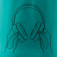 Sluchátka  jedním tahem