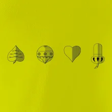 Prší - barvy hracích karet