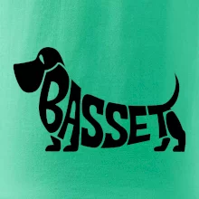 Basset nápis v těle