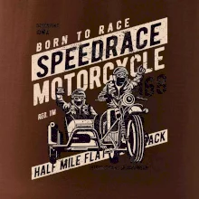 Speedrace motrcycle half mile