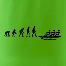 Evoluce veslování 3 lidi