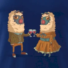 Alpaky s vínem pár