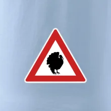 Dopravní značka - krocan