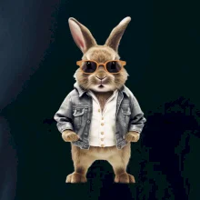 Králík v bundičce