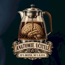 Anatomie učitele deset procent mozek devadesát káva